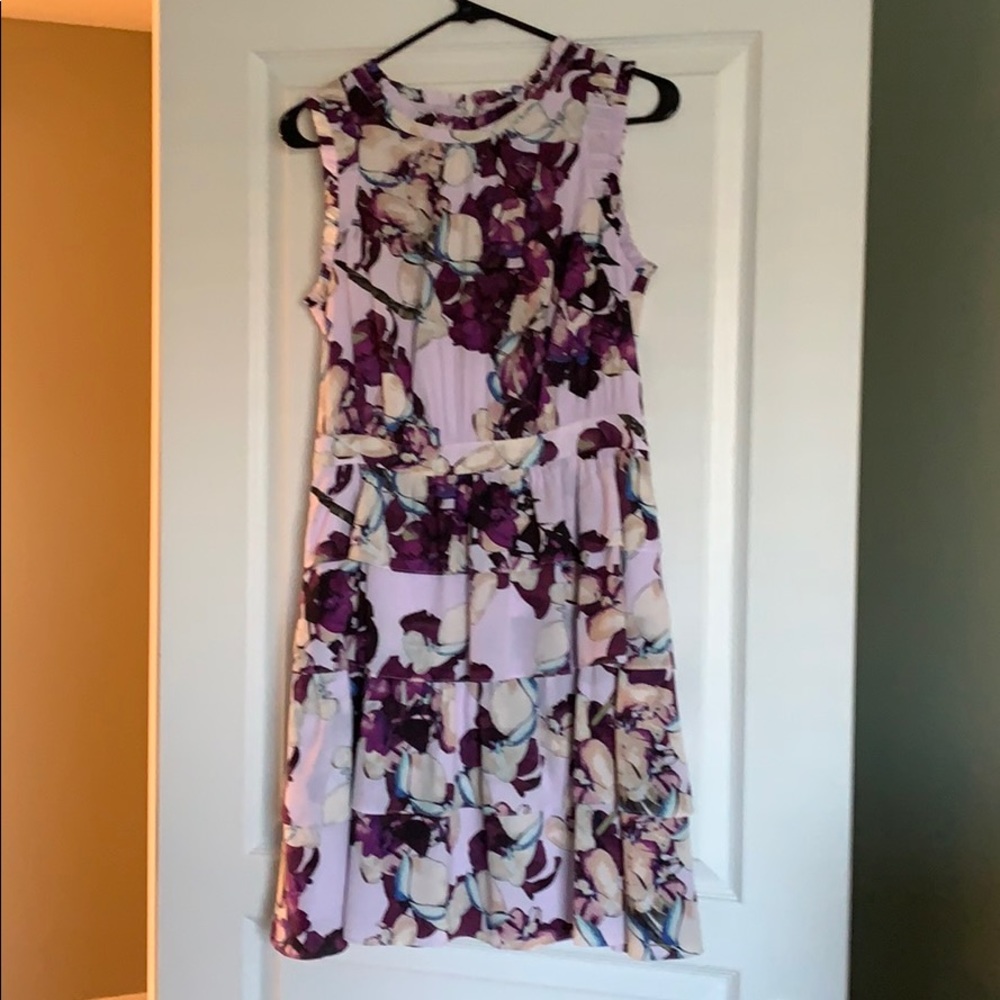 Banana Republic Sleeveless Ruffle Dress